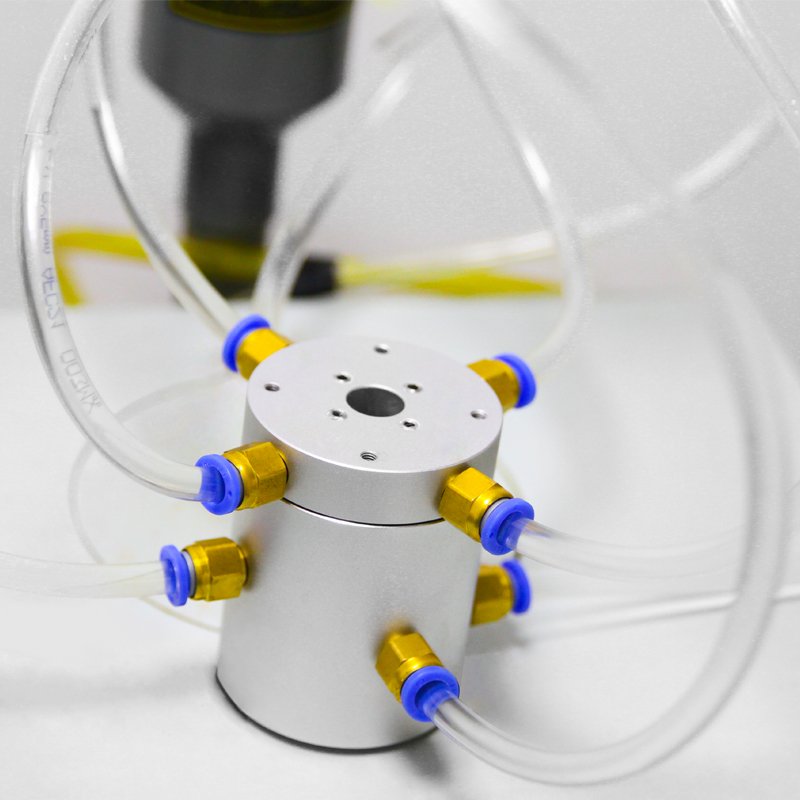 Pneumatic Rotary Joint,4 Channels with Low Torque,for Gas Transmission
